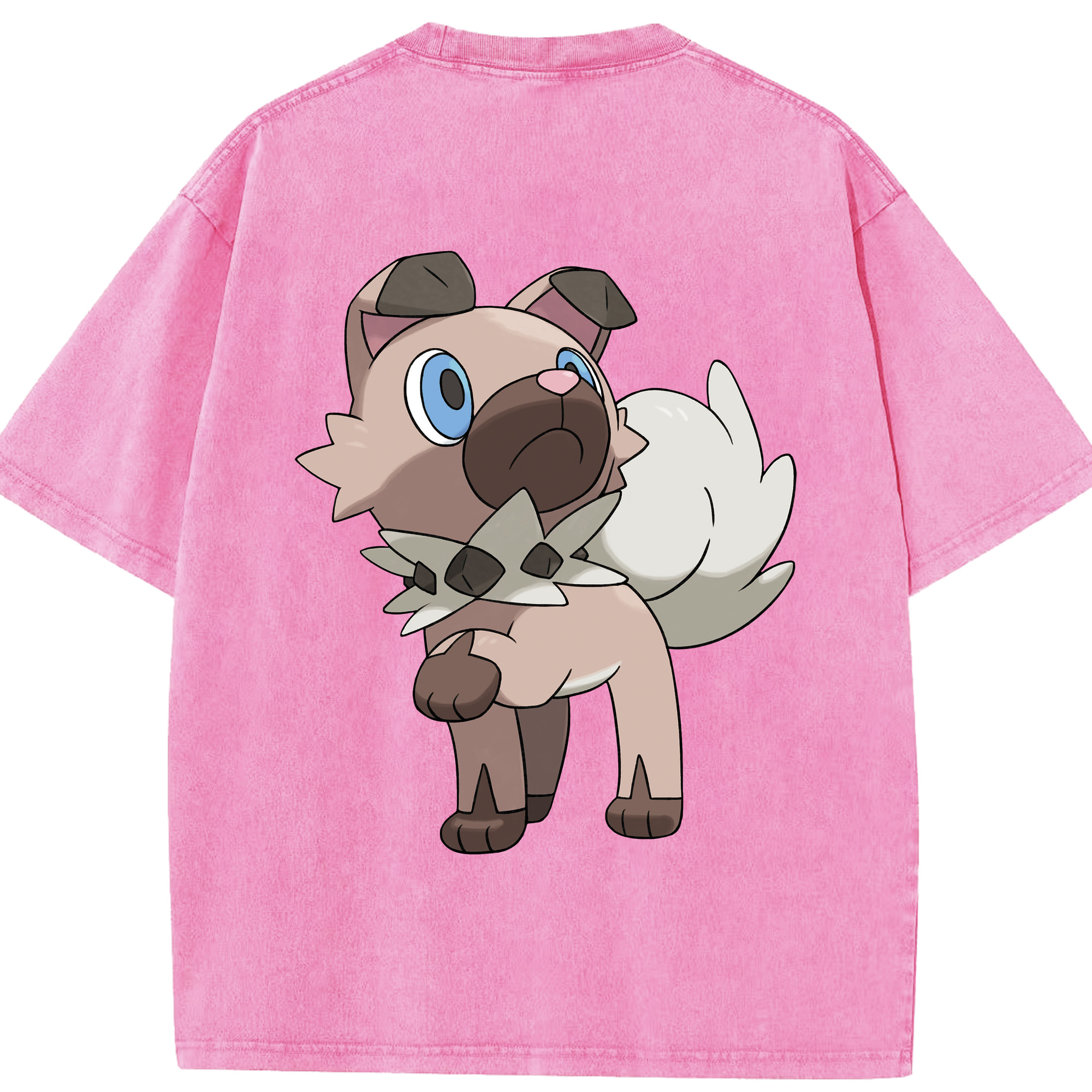 （画像用） ポケットモンスター Pokémon 綿100% ヴィンテージ風 半袖Tシャツ（背面プリント）